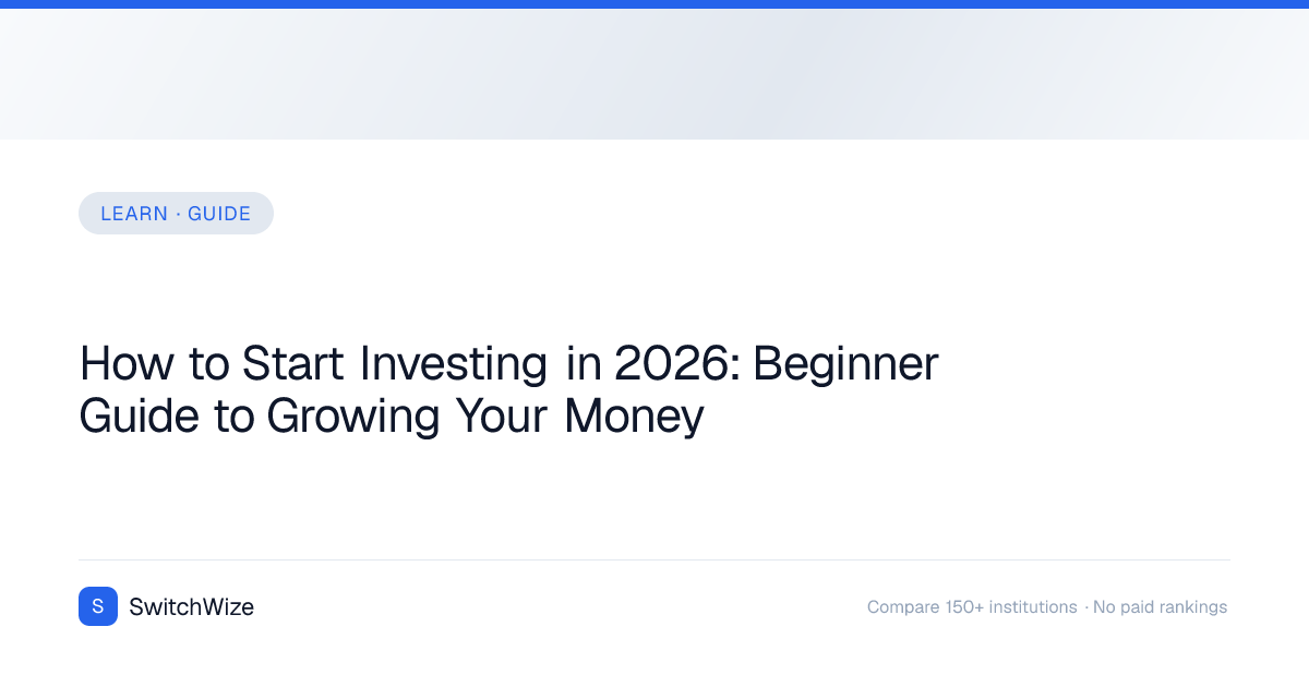 How to Start Investing in 2026: Beginner Guide to Growing Your Money ...