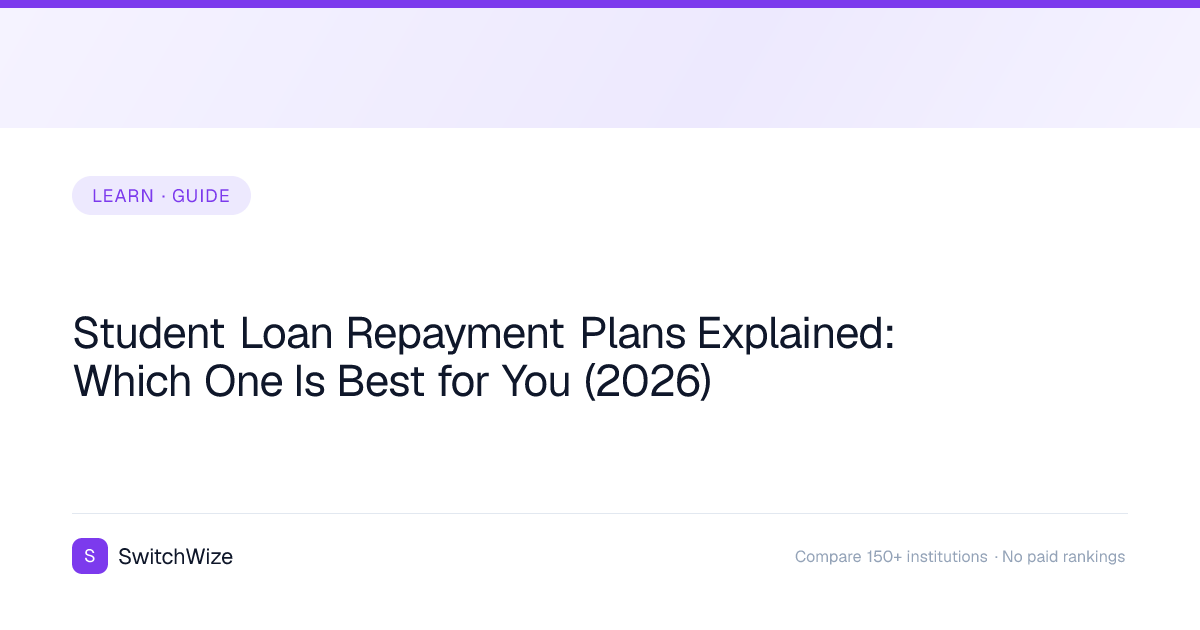 Student Loan Repayment Plans Explained: Which One Is Best for You (2026 ...