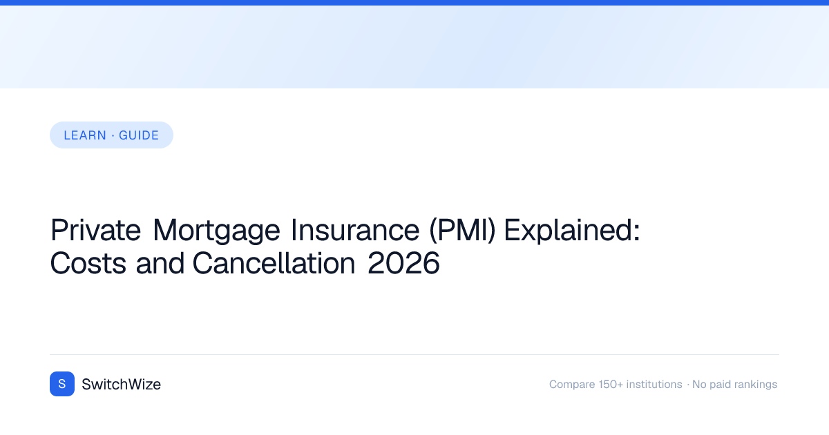 Private Mortgage Insurance (PMI) Explained: Costs and Cancellation 2026 ...