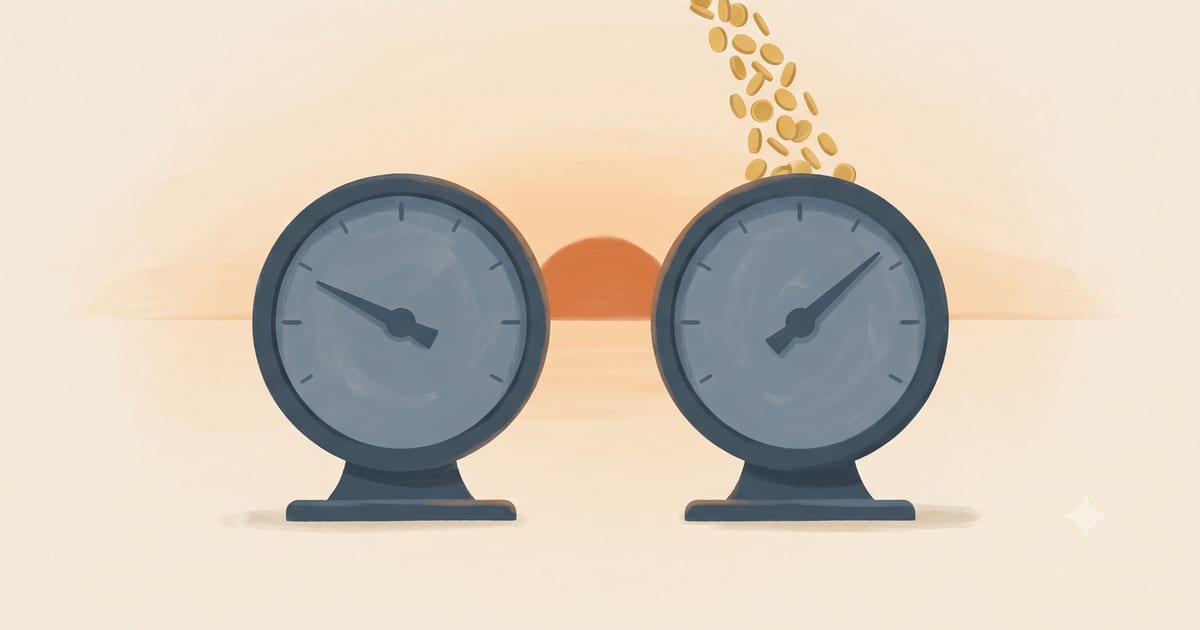Save or Pay Off Debt? The Crossover Rule That Settles It